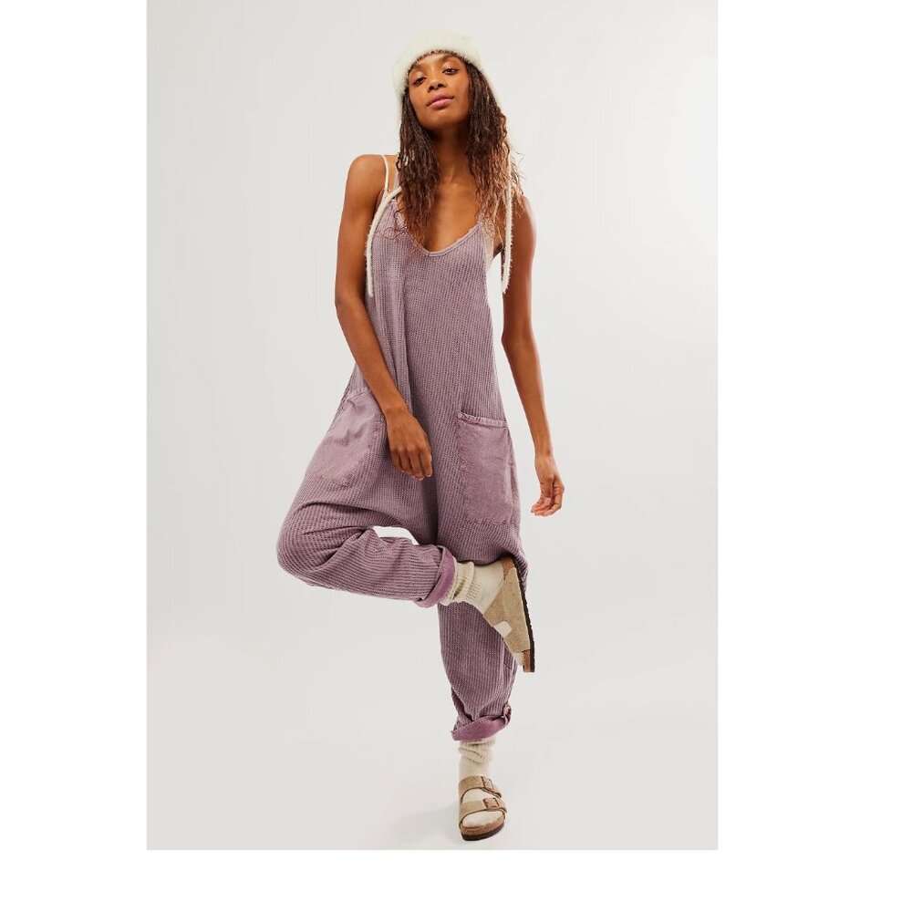 Free People One Frankie Jumpsuit in Quail ~ Size M